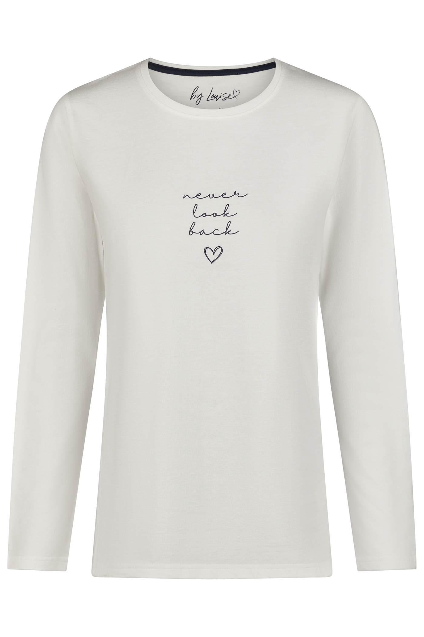 Damen Langarm Shirt weiss